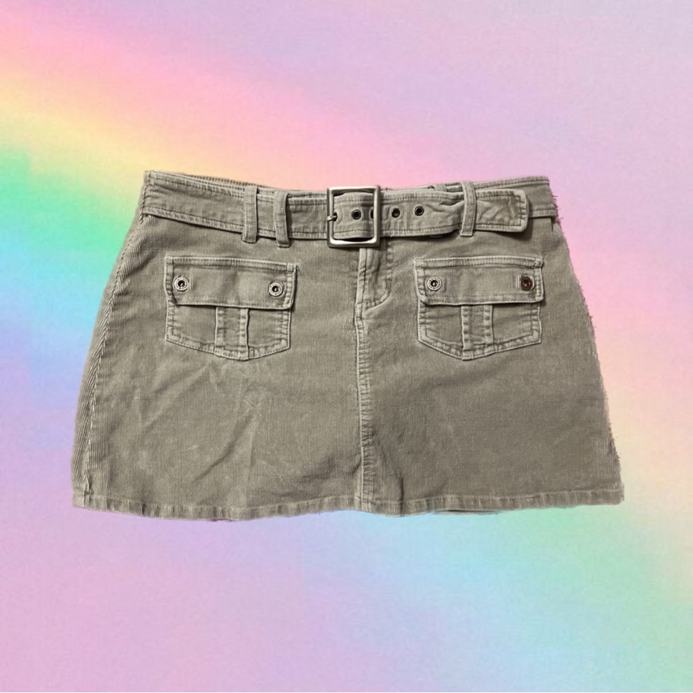 Y2K cargo skirt